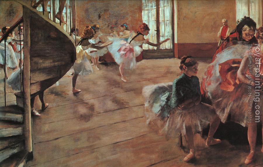 Edgar Degas : The Rehearsal